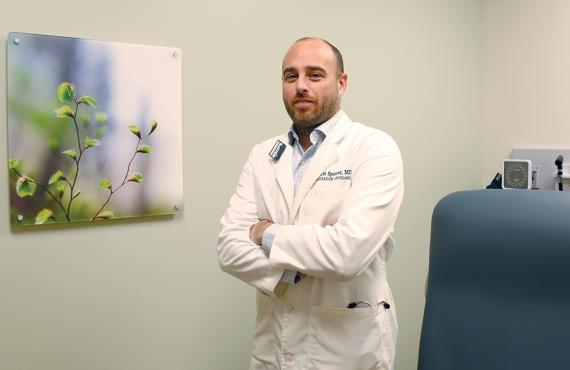 Radiation Oncologist Dr. Christopher Spencer 