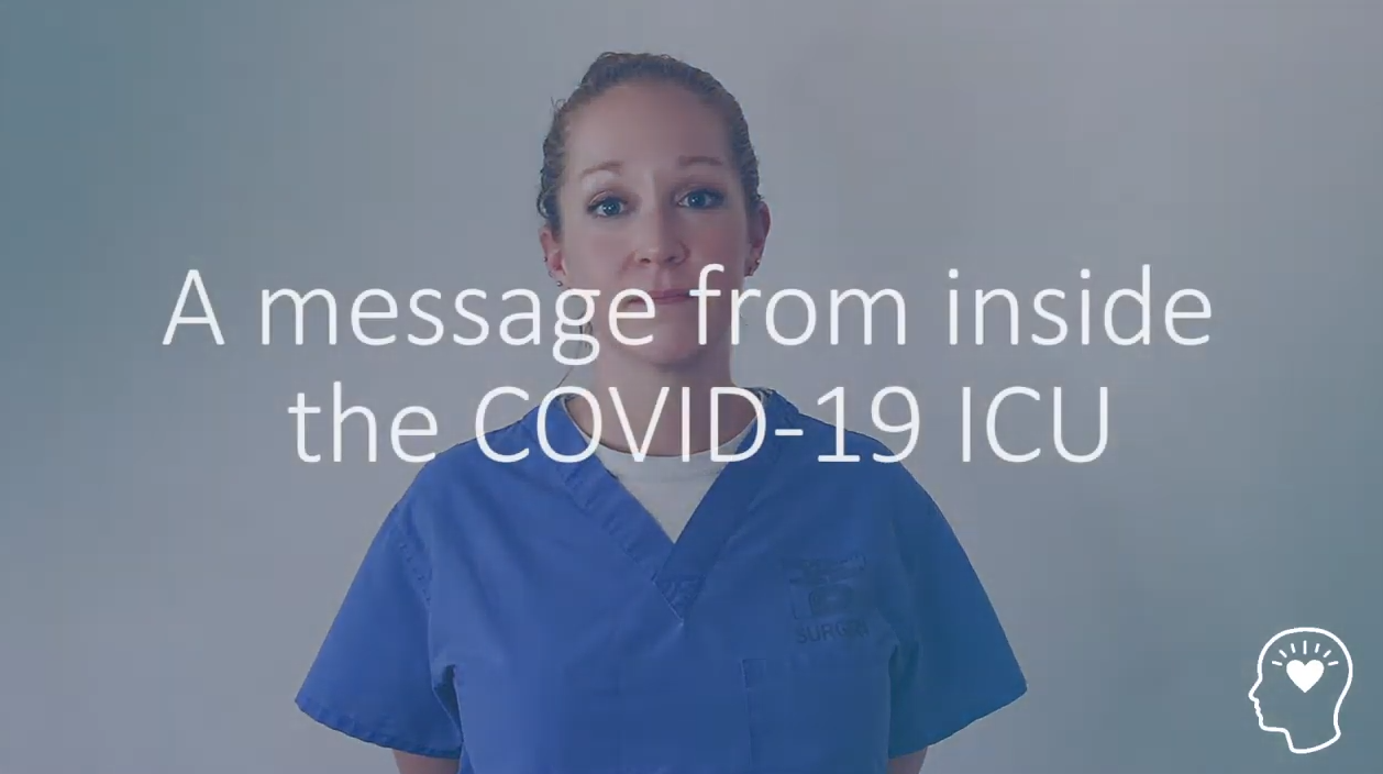 A message from inside COVID-19 ICU