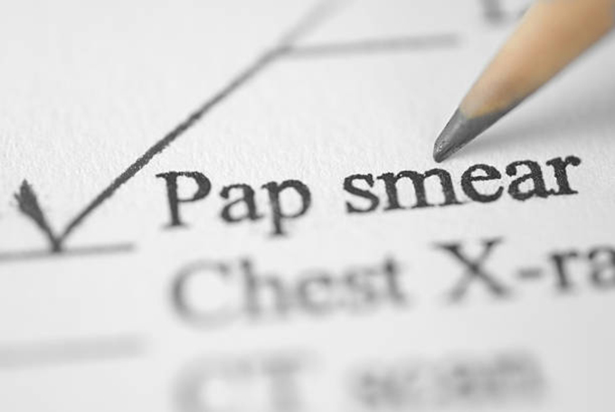 checklist with pap smear