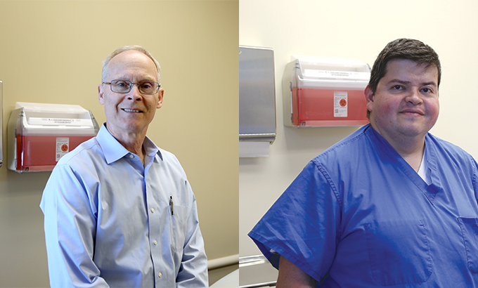 Phelps Health Urologist Dr. Lloyd-Smith and Dr. Leon