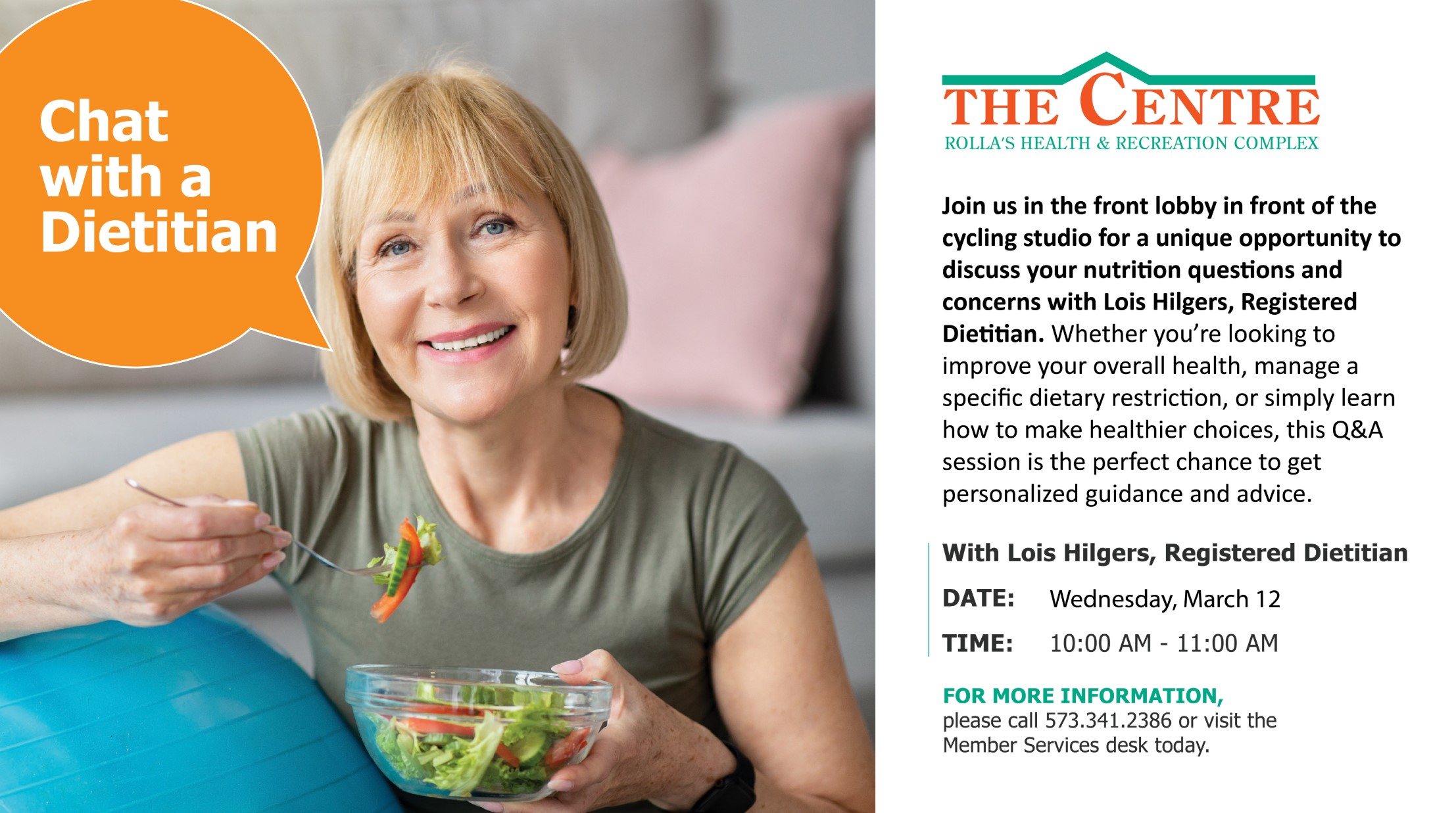 Chat with a Dietitian