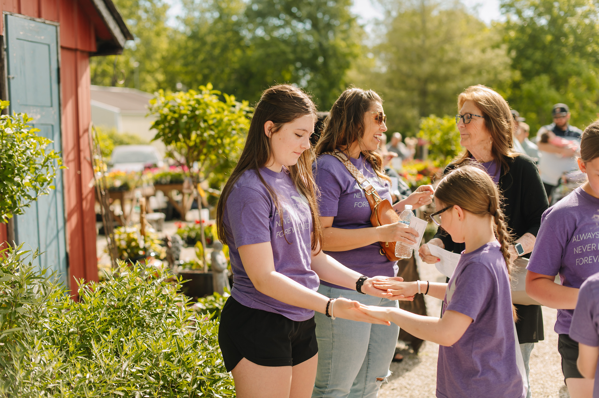 2025 Butterfly Release attendees 2025 Butterfly Release attendees