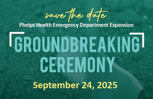 Groundbreaking for Phelps Health Emergency Department