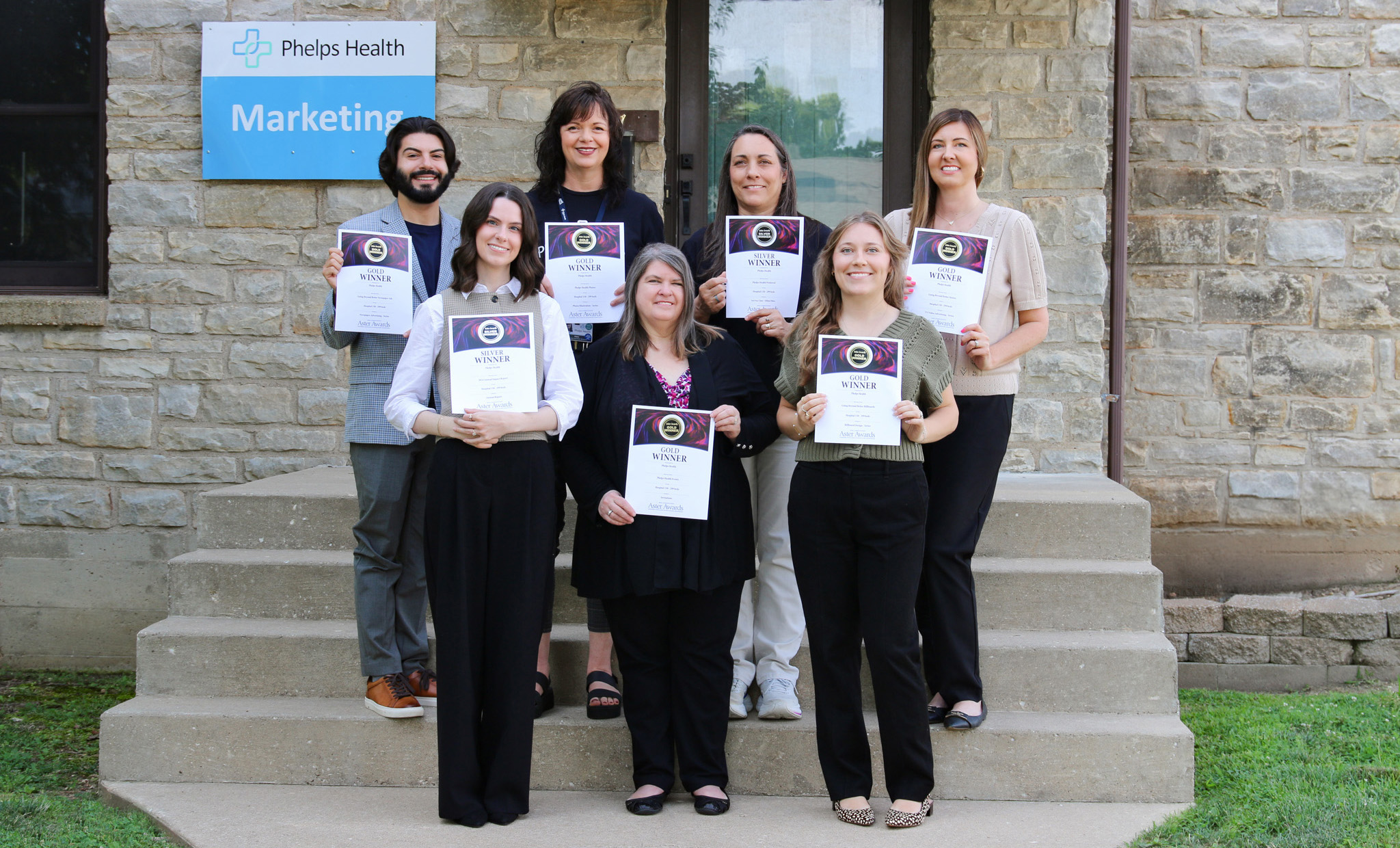 Phelps Health Marketing Team Wins 2026 Aster Awards