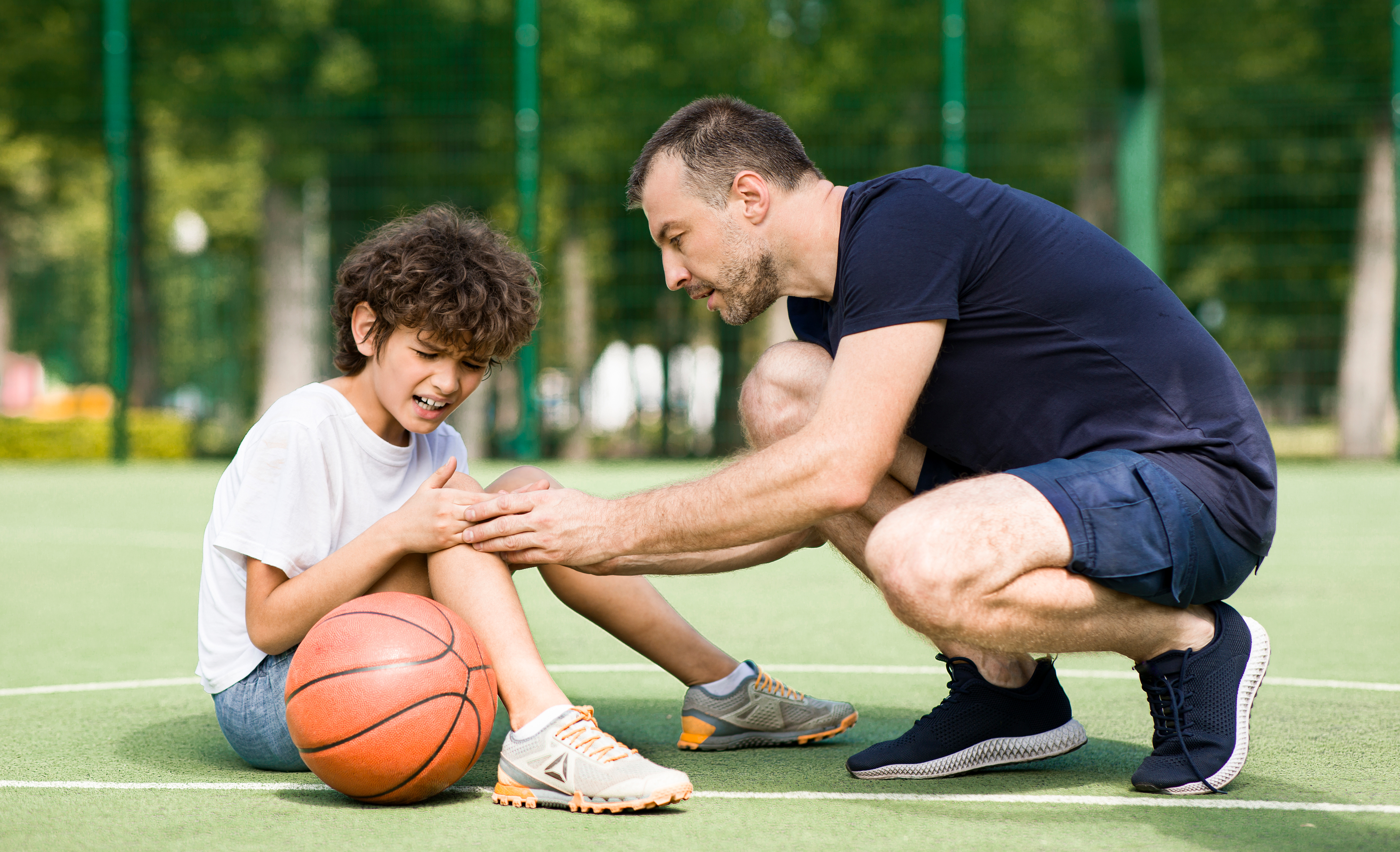 Basketball injury