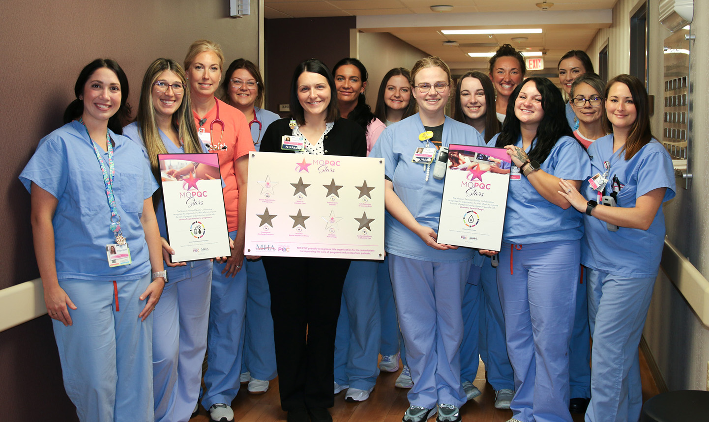 Phelps Health Obstetrics and Nursery team members