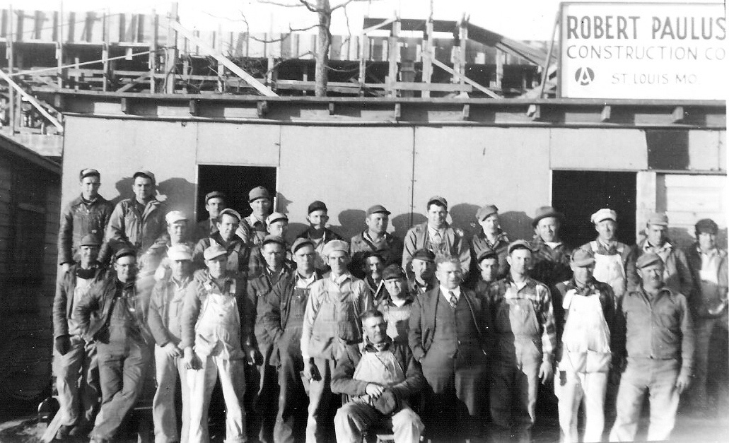 Phelps Health construction workers 1950s