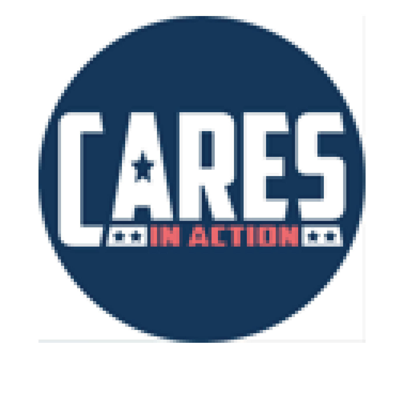 CARES 2026 jeans sticker