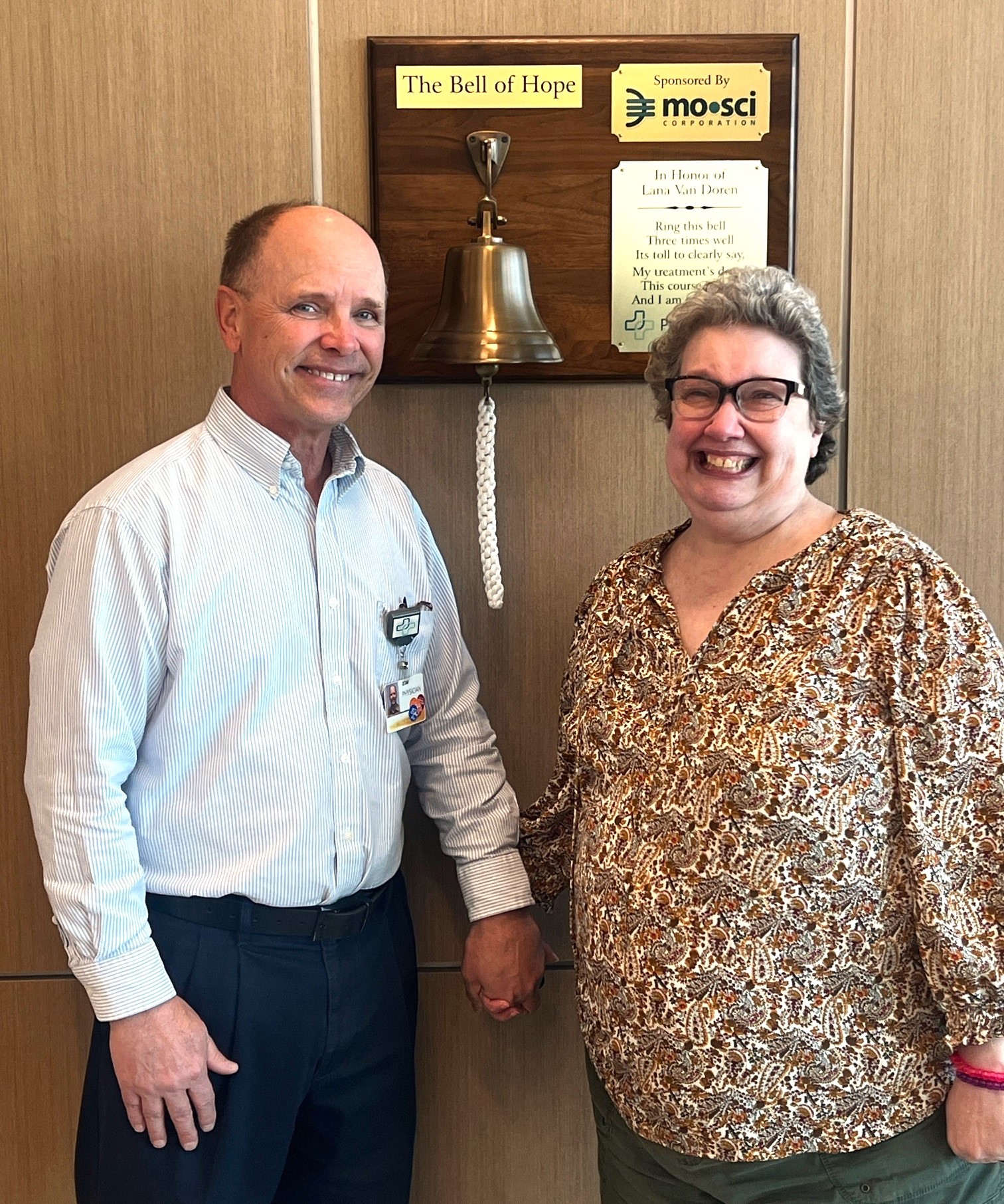 Michelle Roark and Bruce Hedgepeth, MD
