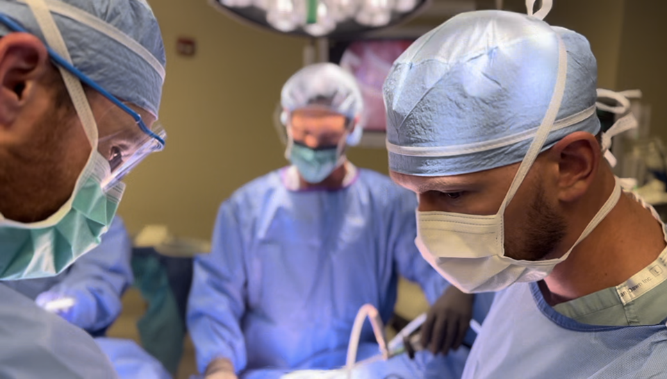 Dr. Roshan in surgery