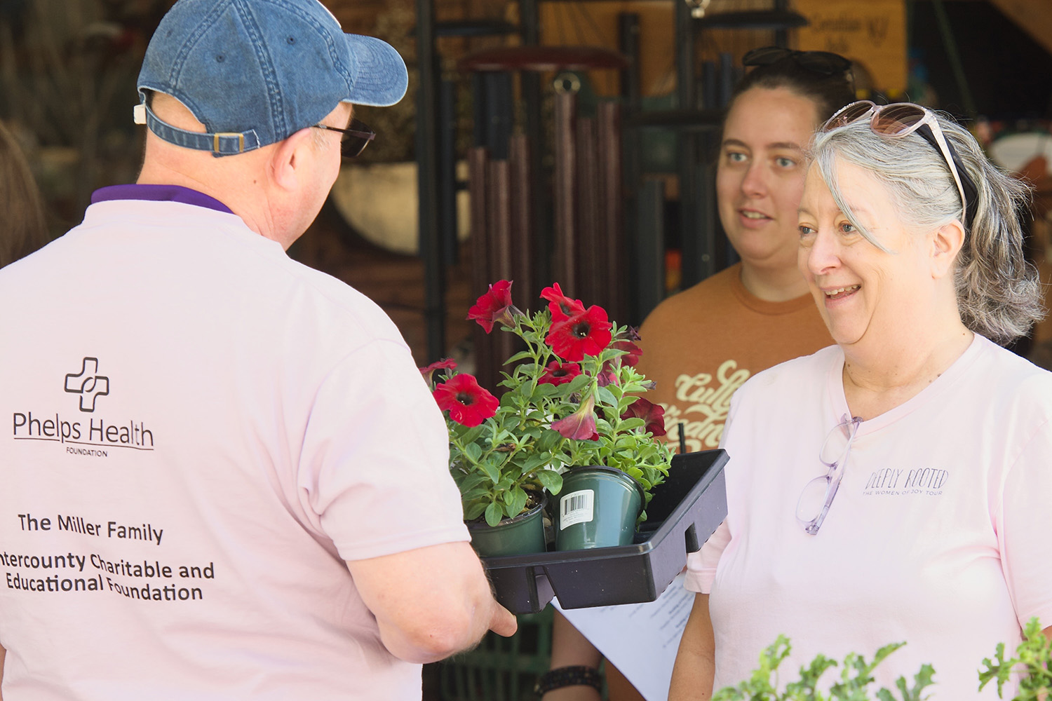 Flowers at the event