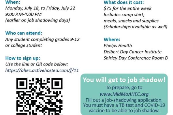 2022 Health Careers Discovery Camp