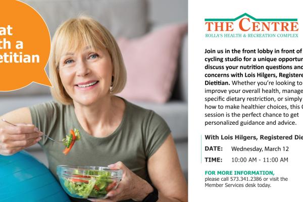 Chat with a Dietitian