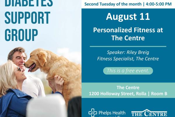 Diabetes support group flyer