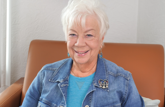 Mary Jane Aufdengarten, Phelps Health diabetes patient