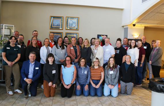 Educators at Show-Me Careers event