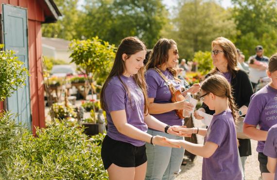 2025 Butterfly Release attendees