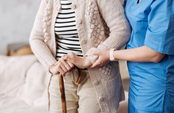 Home health patient and employee Home health patient and employee