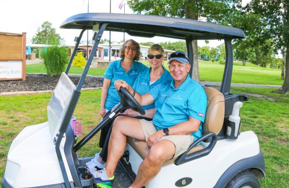 Phelps Health Foundation staff at the 28th Annual Charity Golf Tournament