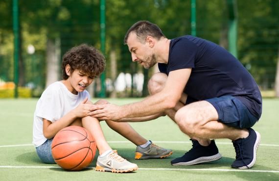 Basketball injury